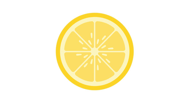 Lemon Citrus Fruit Slice.