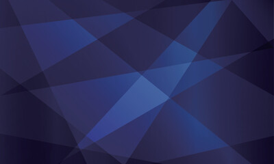 青を基調とした斜めラインと多角形の半透明抽象背景