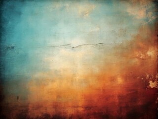 Obraz premium Textured colorful grunge with high contrast and rough surface for album covers and flyers