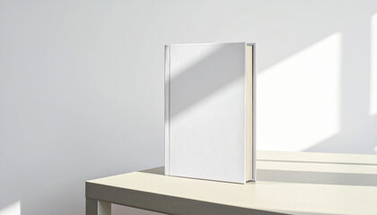 Hardcover Book Mockup &ndash; Minimal Publishing Cover Template