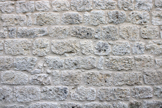 Mur et joints ton pierre sur la fa&ccedil;ade de la maison en pierre