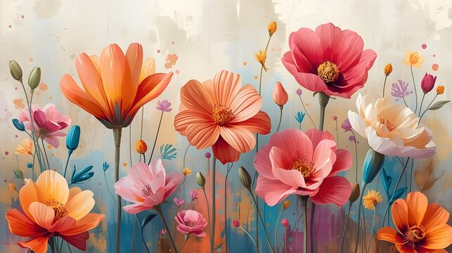 flowers in the garden