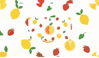 Obraz premium Elegant Monoline Orange Logo Vector with Citrus Segments Minimal Branding Design