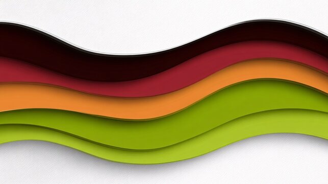 3D composition of layers of reality peeling back to reveal a vibrant world of colorful energy and floating ideas. Represents the styles and behaviors shaping a new reality. Minimalist style 