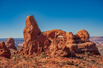 Turret Arch in Arches National Park, Utah © underwaterstas