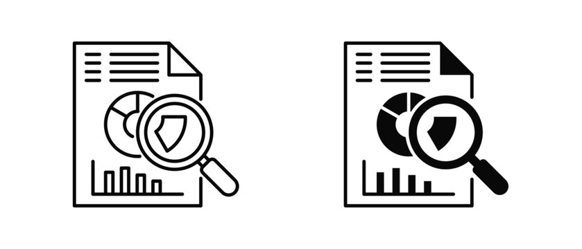 Evaluation icon set with style outline and solid. vector simple elements for design and presentation.