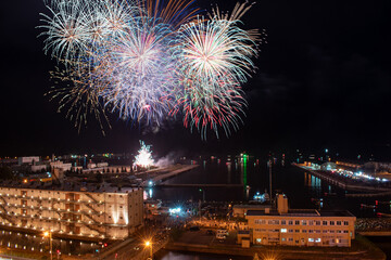 北海道小樽の花火大会（2025年夏）