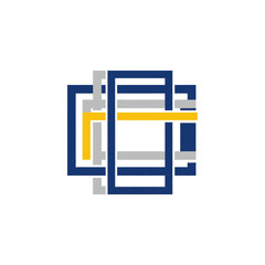 Geometric Shape Abstract Design Element.