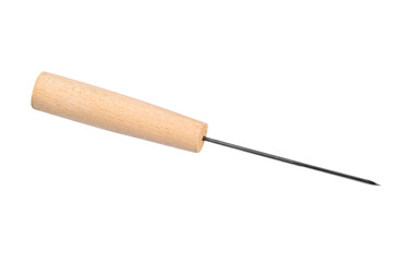 Wood awl for shoemaking