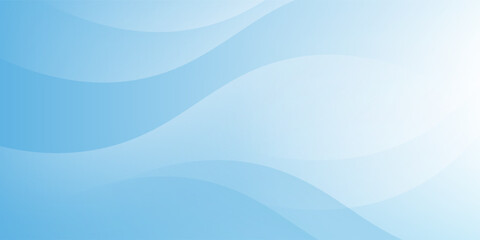 Fototapeta premium blue color background abstract wave art vector. eps 10
