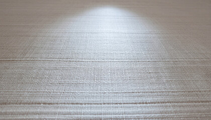Close Up Of Soft Woven Beige Fabric Texture Evenly Lit Studio Lighting Detailed