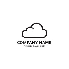 Obraz premium Cloud Logo Design Element for Company.