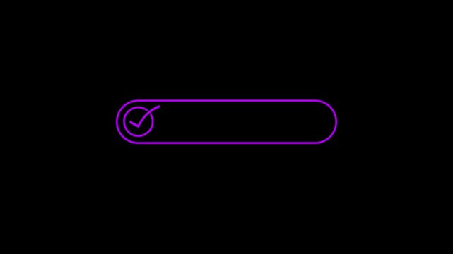 Animated one shape animated black background.