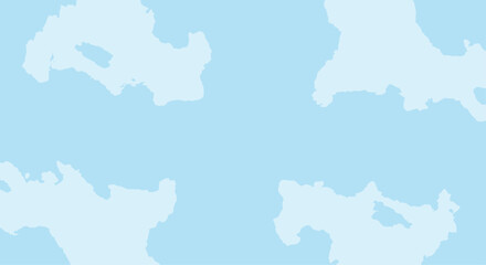 Fototapeta premium Light Blue Background with White Clouds