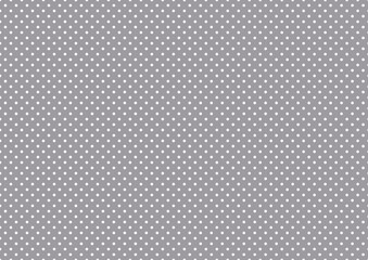 Seamless White Hearts on Pink Background