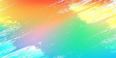 Blue green yellow and red gradient background with smooth multicolor transition grunge modern elegant texture