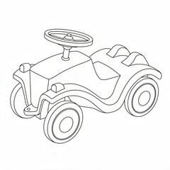 children's car sketch 