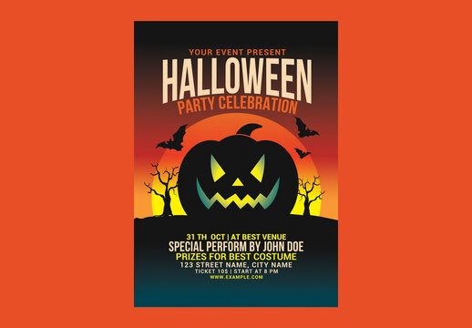 Halloween Party Flyer