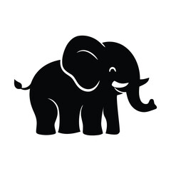 Obraz premium elephant cartoon illustration