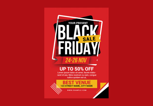 Black Friday Sale Flyer