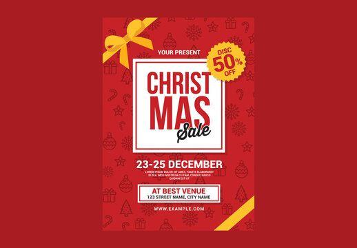 Christmas Sale Flyer