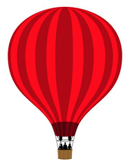 Naklejka premium Montgolfière 1