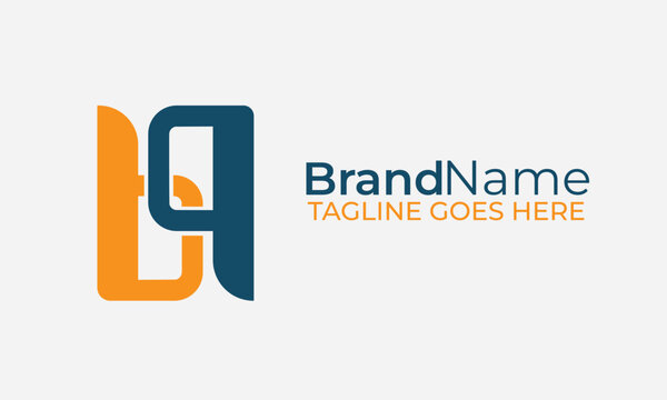 BP Monogram Logo Template Professional Initial Letter Design for Company Branding