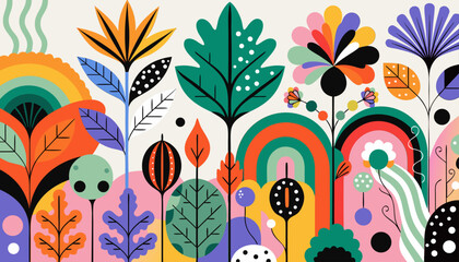 Nature-Inspired Jungle Leaves and Blooms: Tropical Botanical Vector Set © Stock Master 