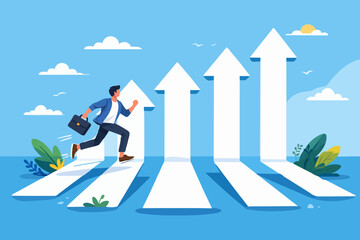 Obraz premium Business Growth and Success