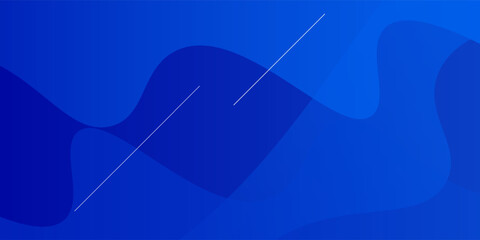 Abstract blue color background. Dynamic shapes composition simple design