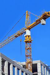Multistory construction site