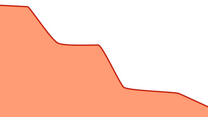 3d render of a red and yellow arrows