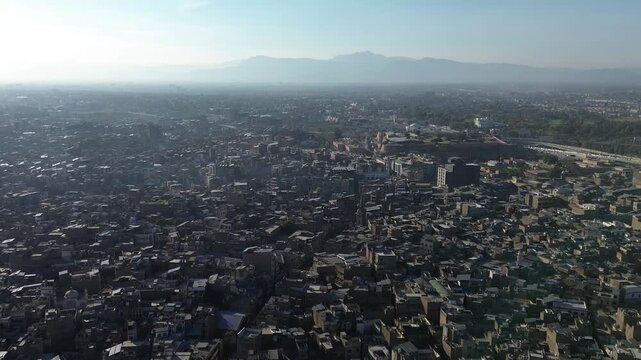 Views of Peshawar and one of its truck workshop