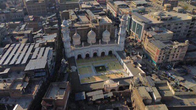 Views of Peshawar and one of its truck workshop