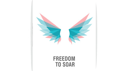 Obraz premium Freedom to soar icon