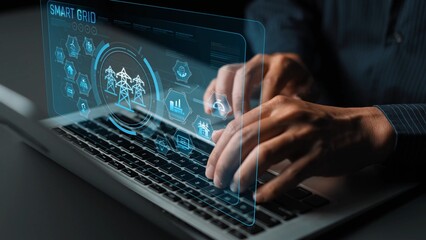 Smart grid system integrating renewable energy sources, energy storage, smart inverters, and demand response for efficient, decentralized, and modern power distribution Marrow