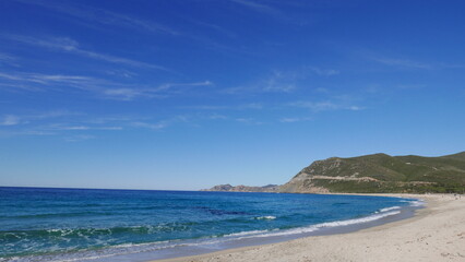 Plage de Balagne en Corse