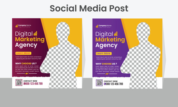 Digital marketing expert instagram post & web banner Digital business marketing social media posts
