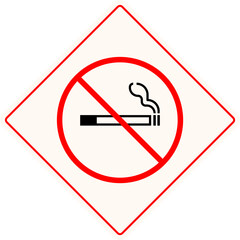 Universal No Smoking Sign for Public Health Awareness