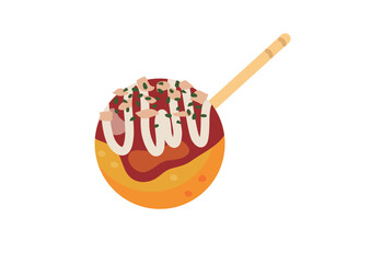 爪楊枝とたこ焼き