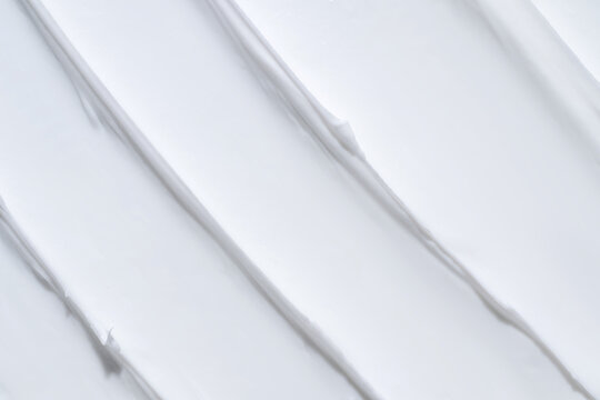 Smooth creamy texture background in white tone