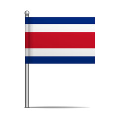 Fototapeta premium pin Costa Rica