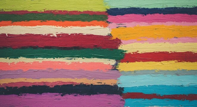 Calm urban wall with layered colors symbolizing diversity and coexistence