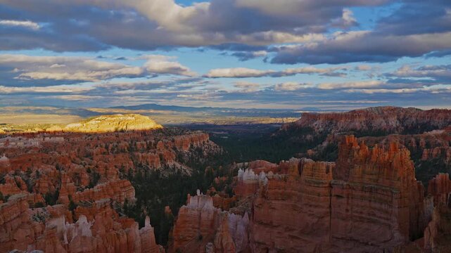Bryce Canyon National Park Garfield County Utah Natural Amphitheaters Time Lapse