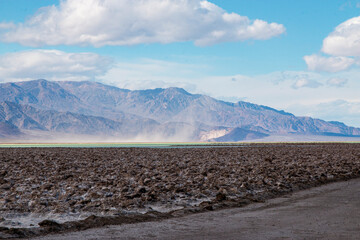 Explore Death Valleys Devils Golf Course With Vast Landscapes and Clear Skies