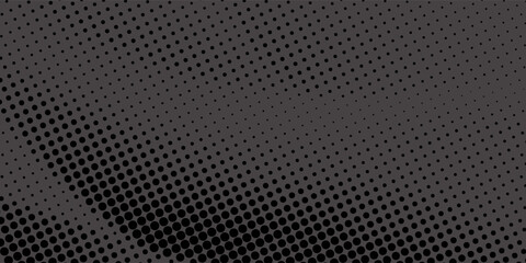 Naklejka premium Futuristic digital wave with dots. Dark cyberspace. Abstract music background. Big data visualisation with particle flow.