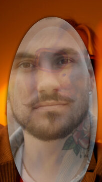 Vertical Mask Object Transitions 02