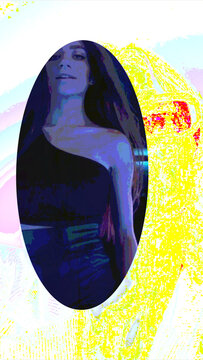 Vertical Mask Object Transitions 05