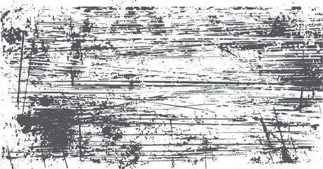 Obraz premium Dark grey distressed grunge texture with horizontal lines and splatters
