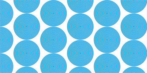 Seamless mosaic floral circle pattern. Abstract minimal geometric circle light background. Abstract background with lines. Technology business geometrical spiral pattern.	